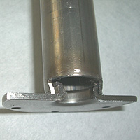 プレスカシメ加工断面図